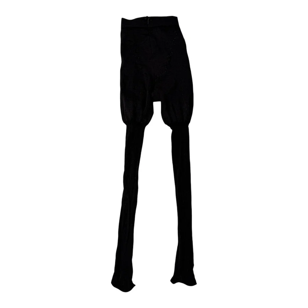 Spanx Tights Womens Size D Black Shaping Opaque Compression Hosiery 20211